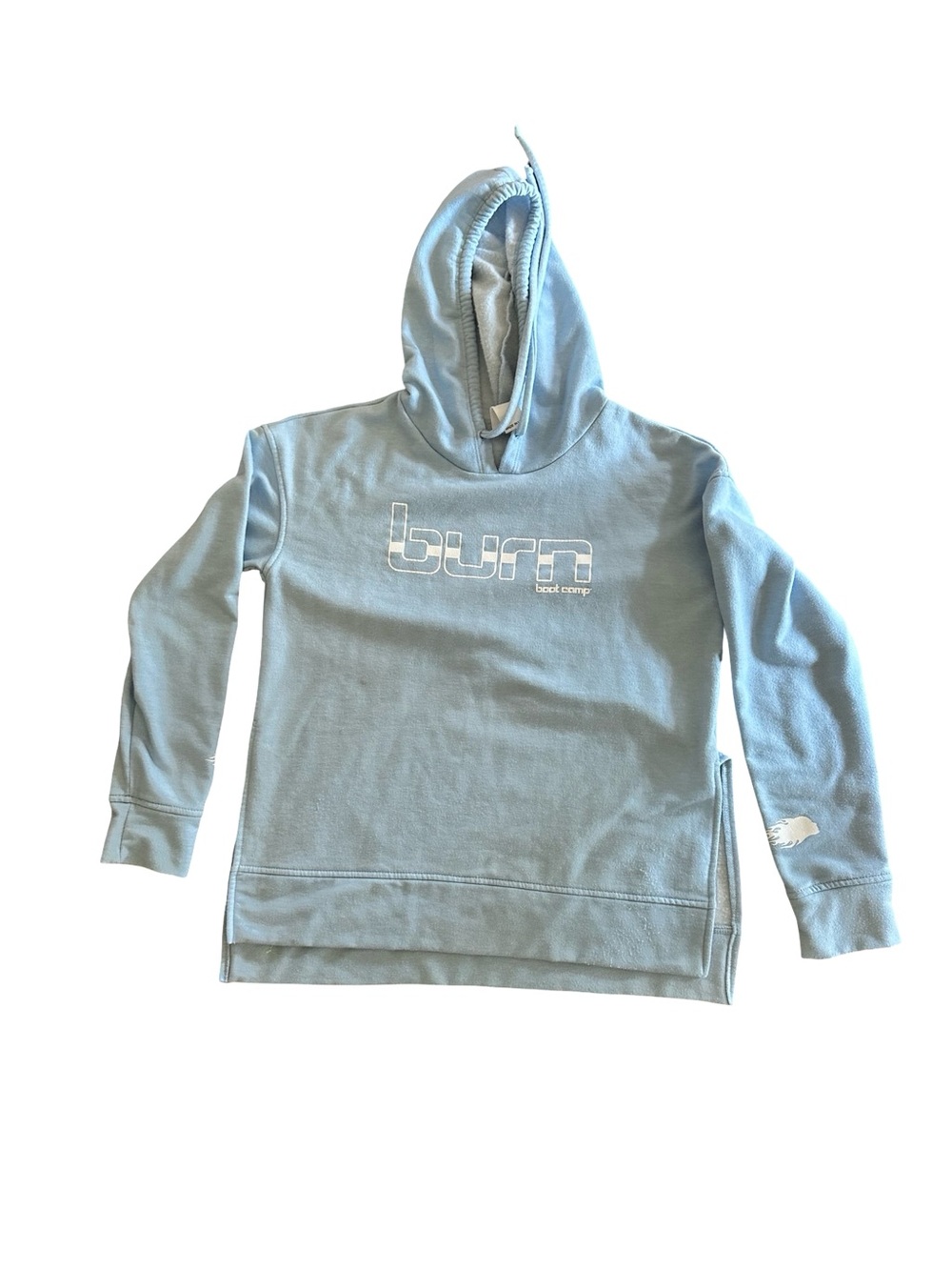 Burn Boot Camp Light Blue Hoodie